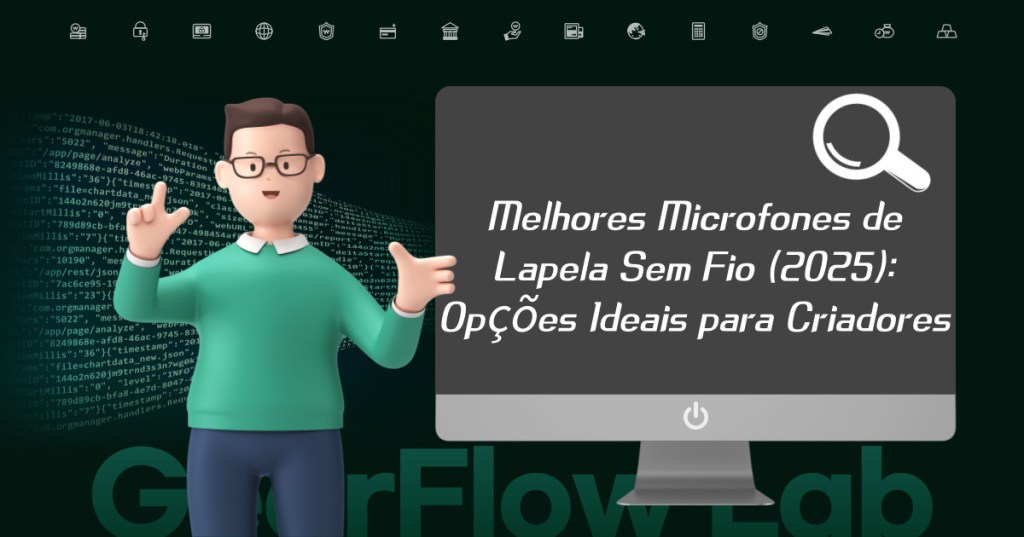 Top Microfones de Lapela Sem Fio para Vídeos em&nbsp;2025